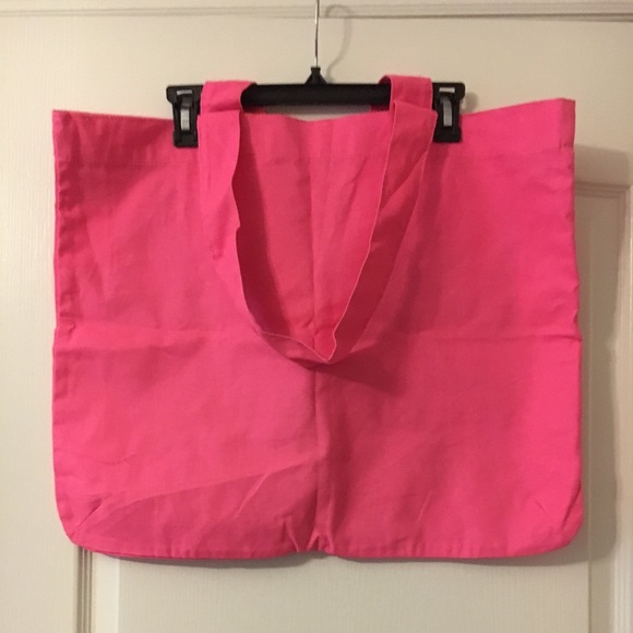 VS Pink hot pink tote bag - Picture 4 of 4
